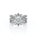 Vanguard-2207p-14k White Gold Princess