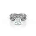 Vanguard-2207p-14k White Gold Princess