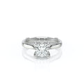 Verragio Halo Princess Engagement Ring