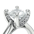 Verragio Halo Princess Engagement Ring