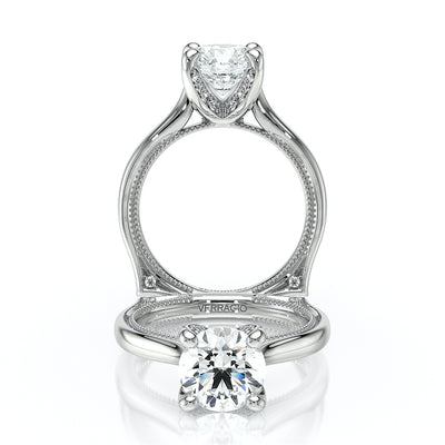 Verragio Halo Round Engagement Ring