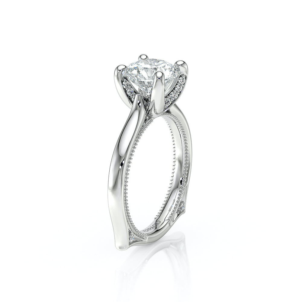 Vanguard-2207r-S-14k White Gold Round