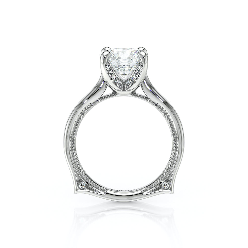 Vanguard-2207r-S-14k White Gold Round