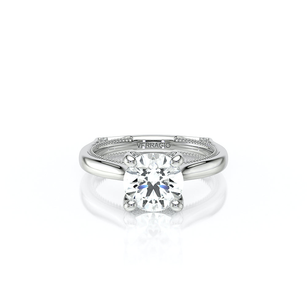 Verragio Halo Round Engagement Ring