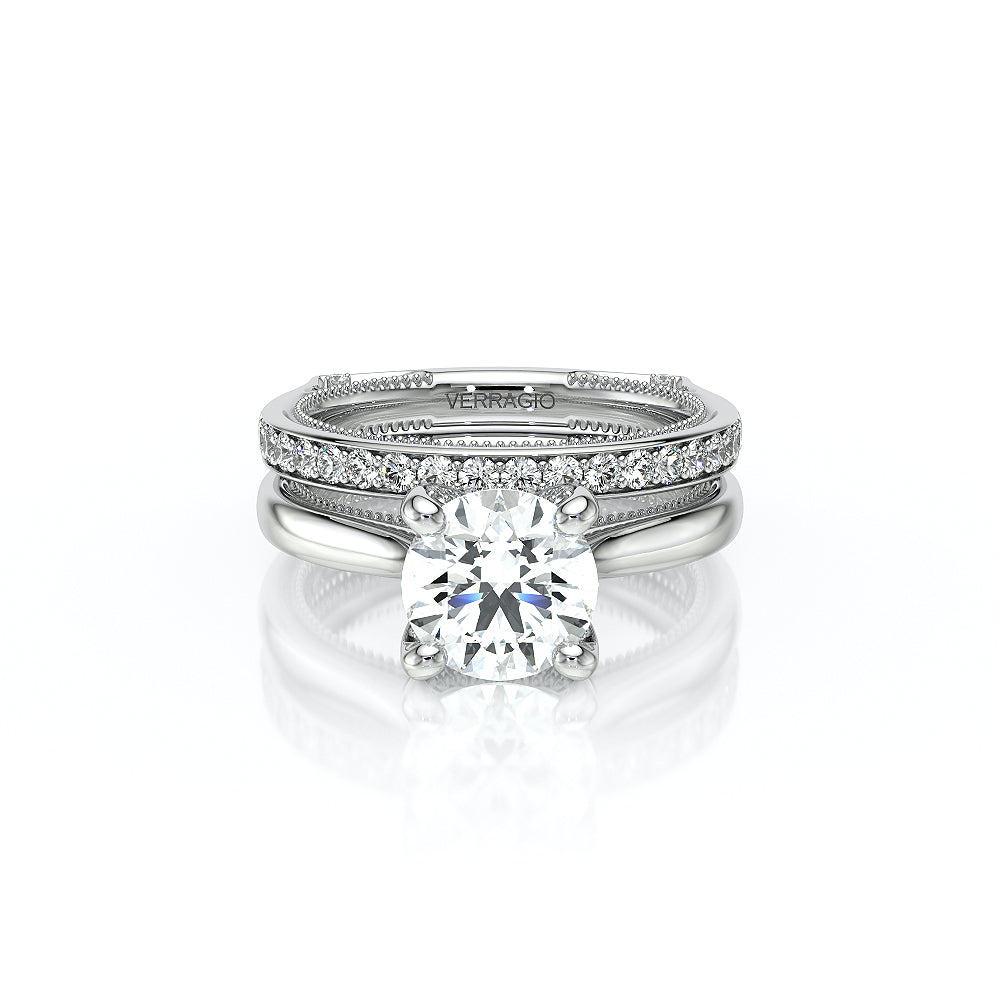 Verragio Halo Round Engagement Ring