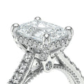 Verragio Halo Emerald Engagement Ring