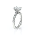 Vanguard-2208OV-14K White Gold Oval
