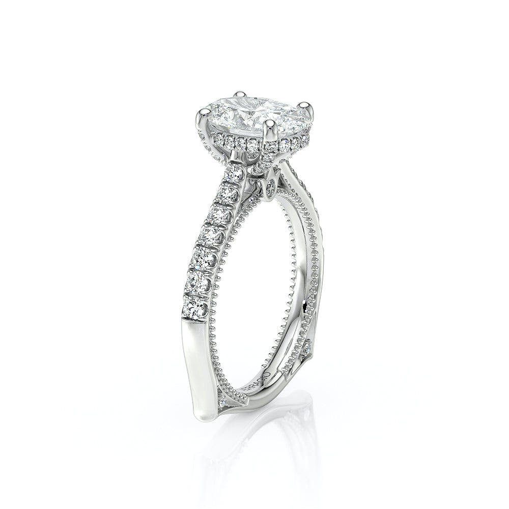 Vanguard-2208OV-18K White Gold Oval