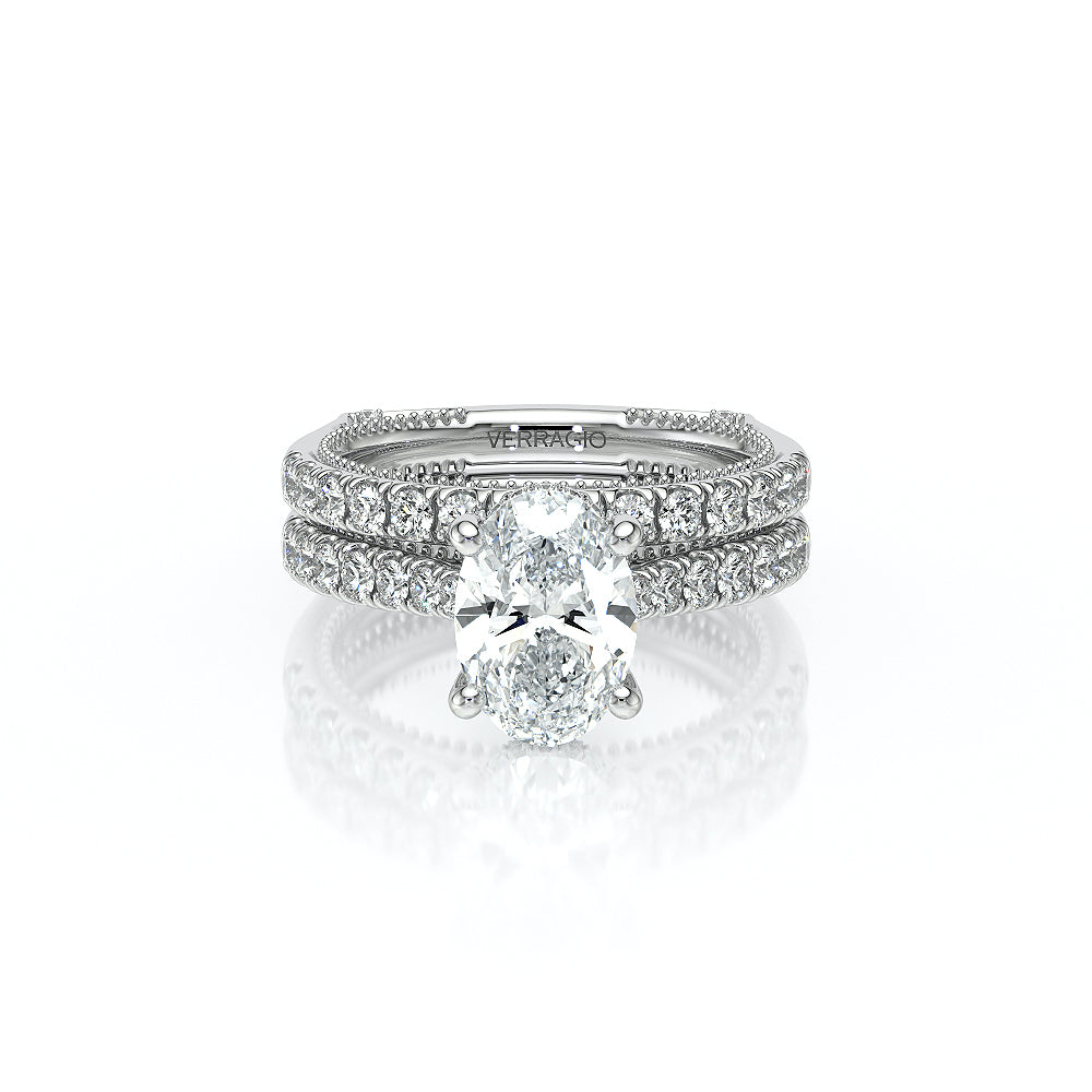 Vanguard-2208OV-18K White Gold Oval