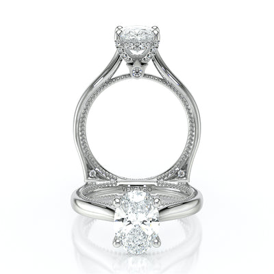 Verragio Halo Oval Engagement Ring