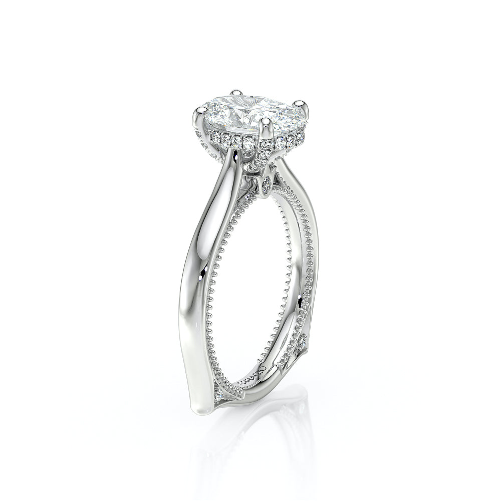 Vanguard-2208OV-S-18K White Gold Oval