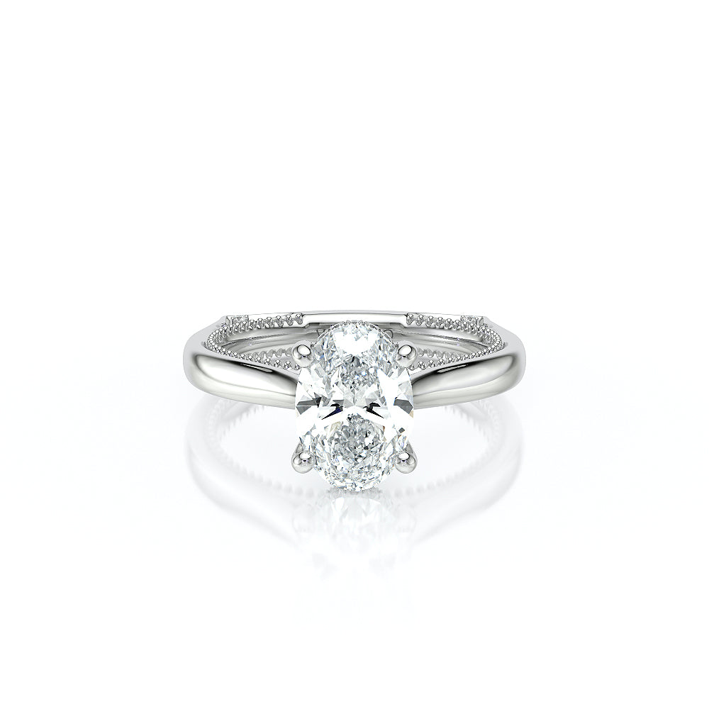 Verragio Halo Oval Engagement Ring