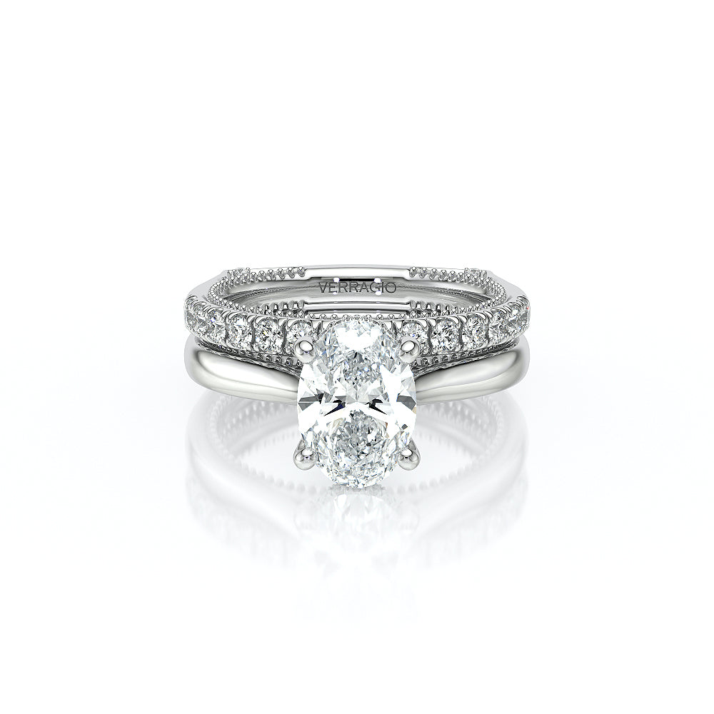 Vanguard-2208OV-S-18K White Gold Oval