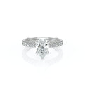 Verragio Halo Pear Engagement Ring