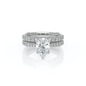 Vanguard-2208PS-14K White Gold Pear