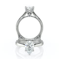 Verragio Halo Pear Engagement Ring