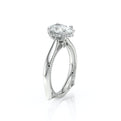 Verragio Halo Pear Engagement Ring