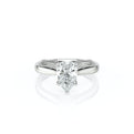 Vanguard-2208ps-S-14k White Gold Pear