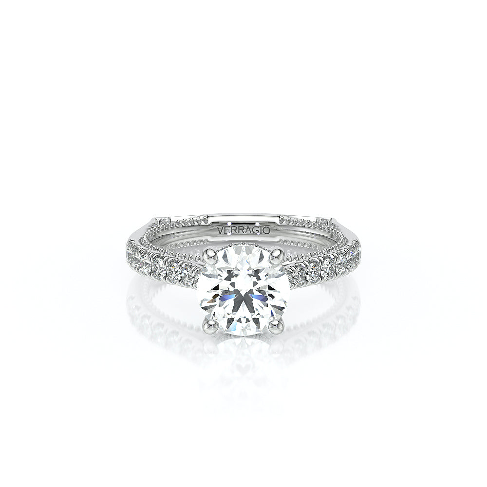 Vanguard-2208R-18K White Gold Round