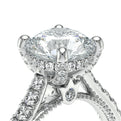 Vanguard-2208R-14K White Gold Round
