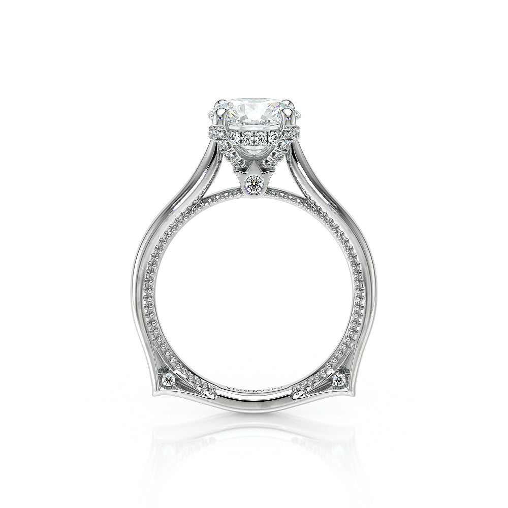 Verragio Halo Round Engagement Ring