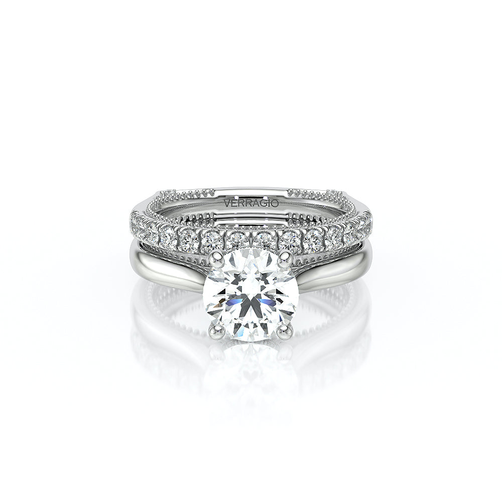 Verragio Halo Round Engagement Ring