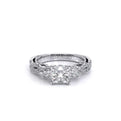 Verragio Three-Stone Princess Engagement Ring