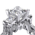 Verragio Three-Stone Princess Engagement Ring
