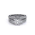 Verragio Three-Stone Princess Engagement Ring