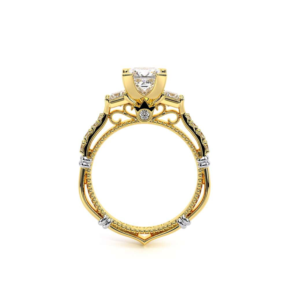 Parisian-124p-14k Yellow Gold Princess