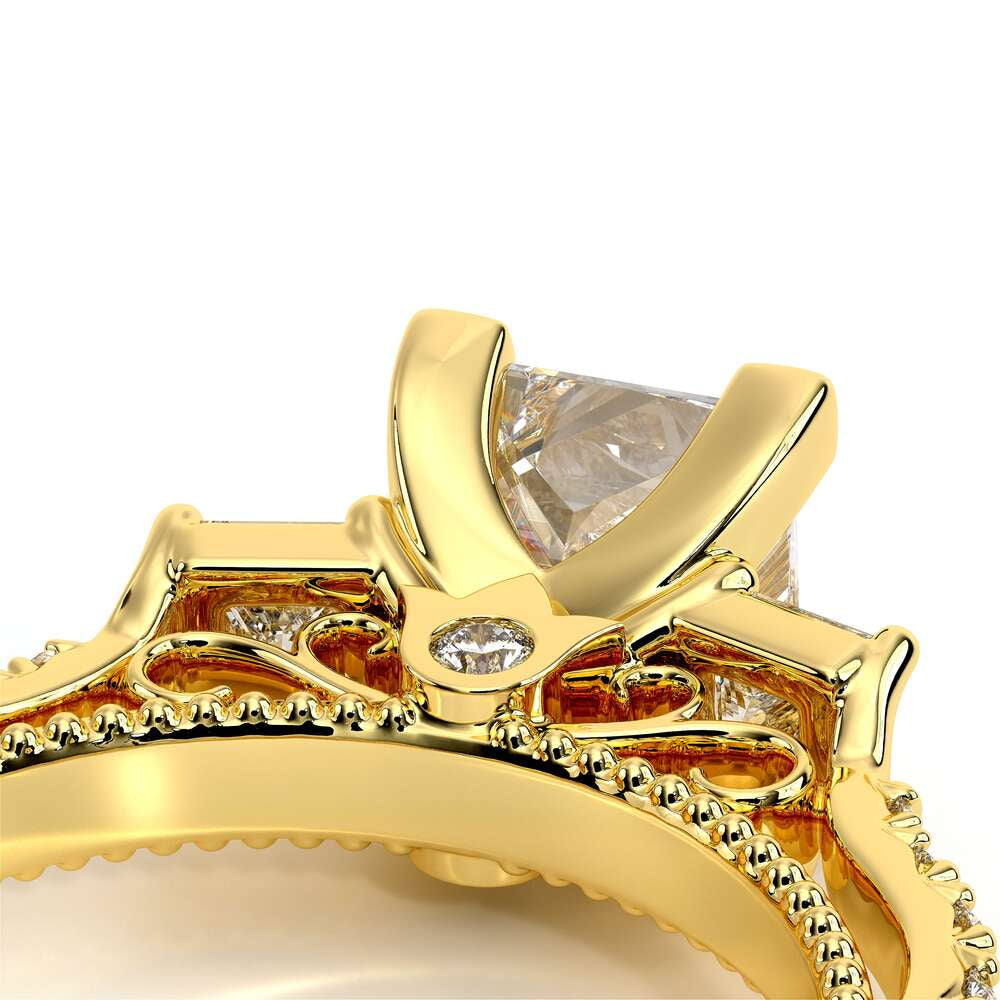 Parisian-124p-14k Yellow Gold Princess