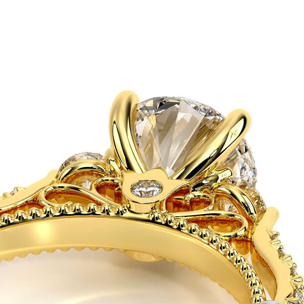 Parisian-124r-18k Yellow Gold Round