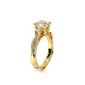 Parisian-129r-18k Yellow Gold Round