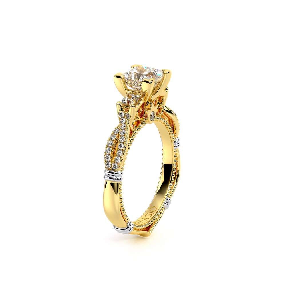 Parisian-129p-14k Yellow Gold Princess