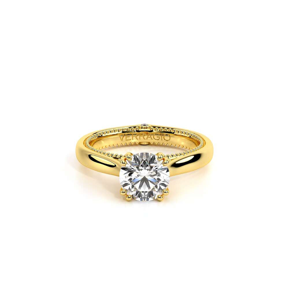 Couture-0418r-18k Yellow Gold Round