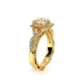 Venetian-5051r-18k Yellow Gold Round