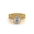 Venetian-5061r-14k Yellow Gold Round