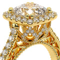 Venetian-5061cu-18k Yellow Gold Cushion
