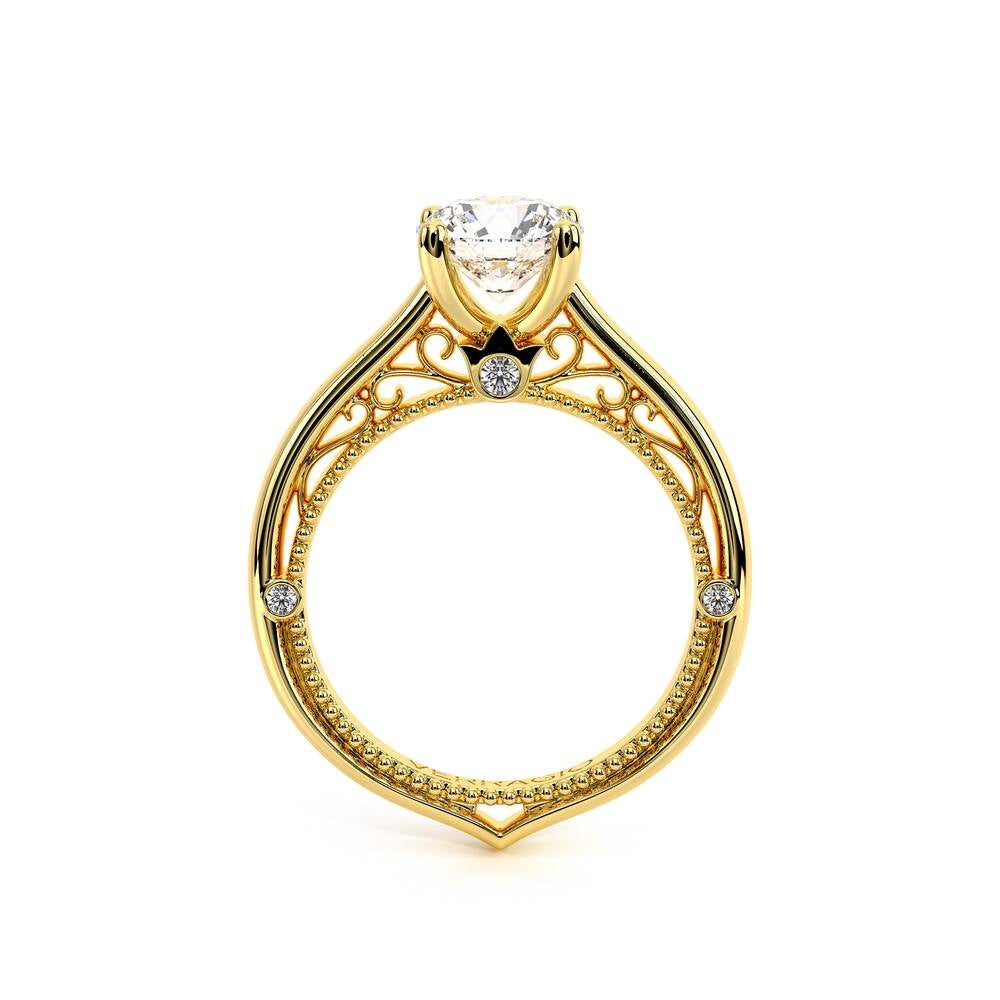 Venetian-5047r-18k Yellow Gold Round