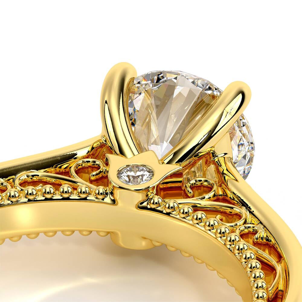 Venetian-5047r-14k Yellow Gold Round