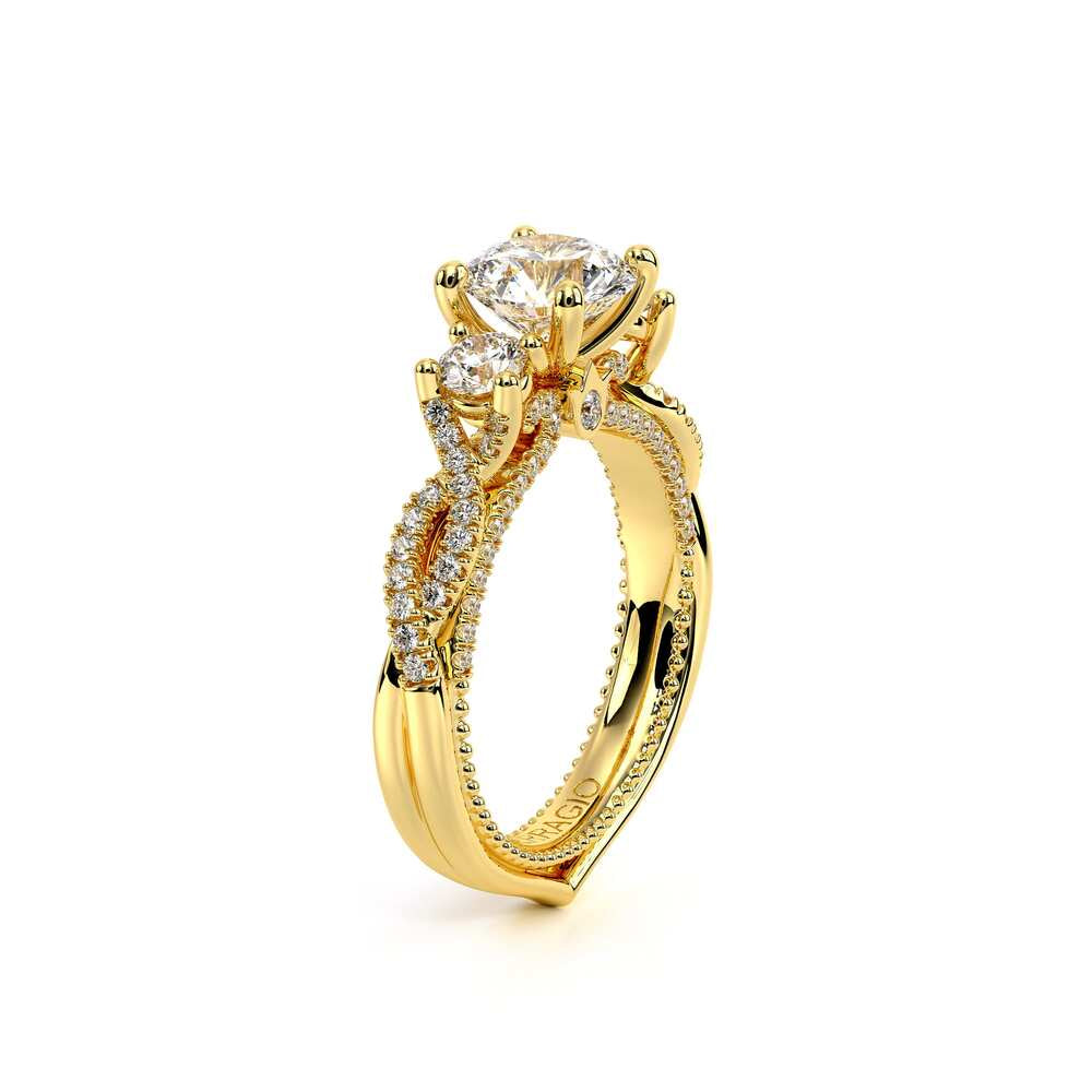 Couture-0450r-14k Yellow Gold Round