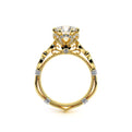 Parisian-151r-14k Yellow Gold Round