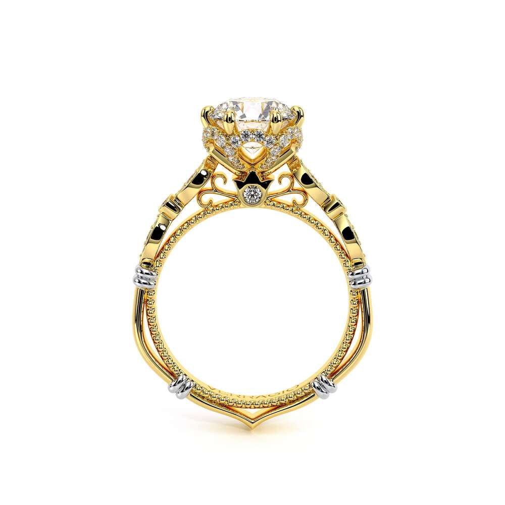 Parisian-151r-14k Yellow Gold Round