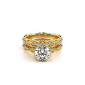 Parisian-151r-14k Yellow Gold Round