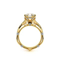 Parisian-153r-14k Yellow Gold Round