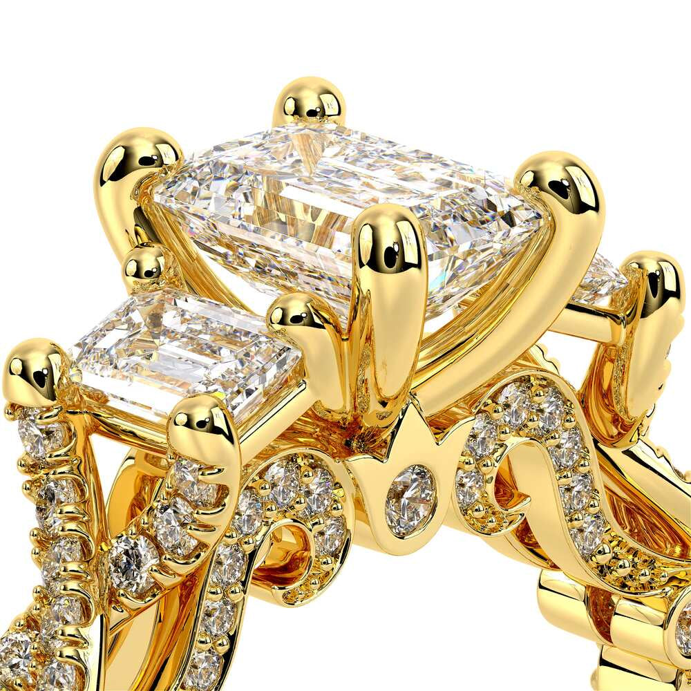 Insignia-7074em-18k Yellow Gold Emerald