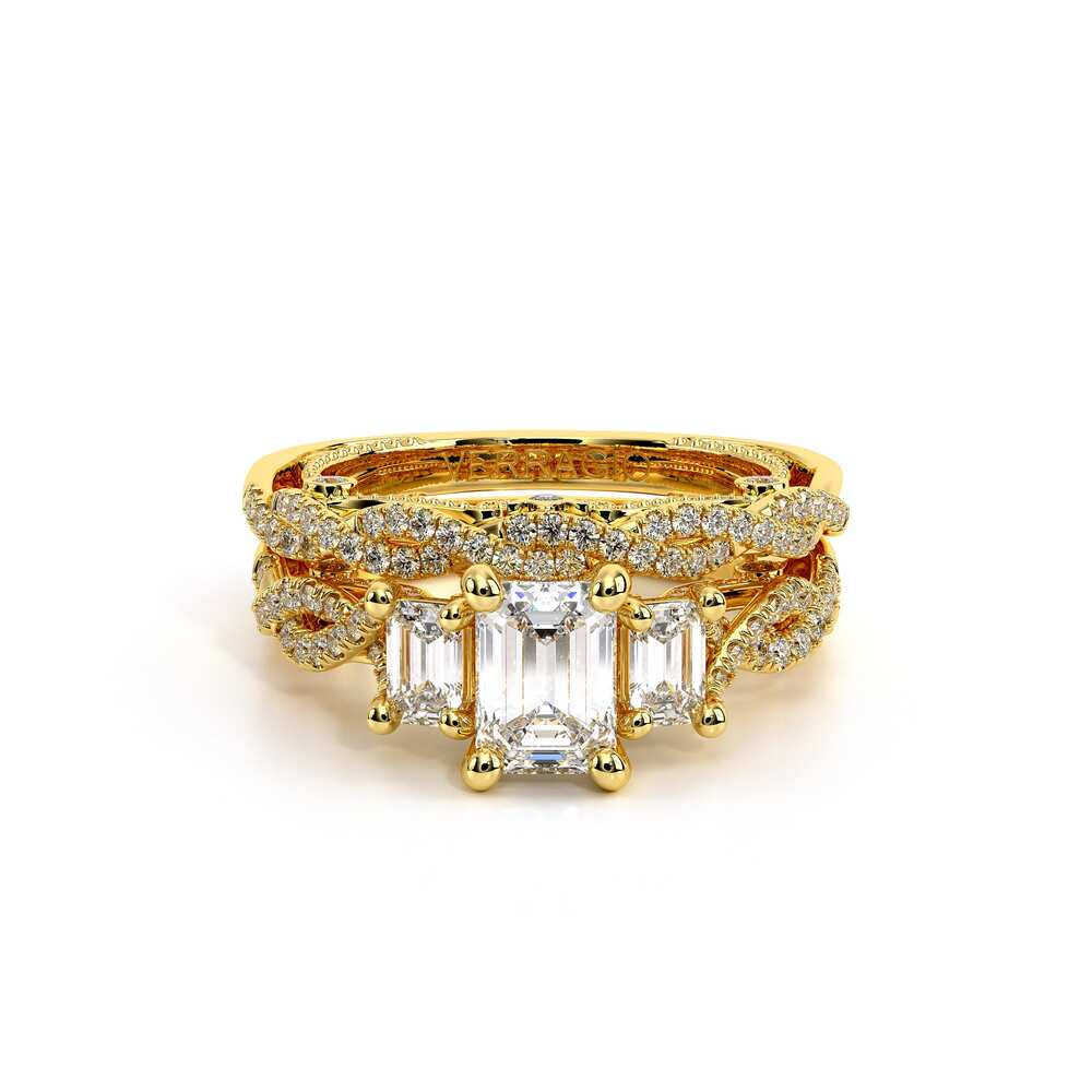 Insignia-7074em-14k Yellow Gold Emerald