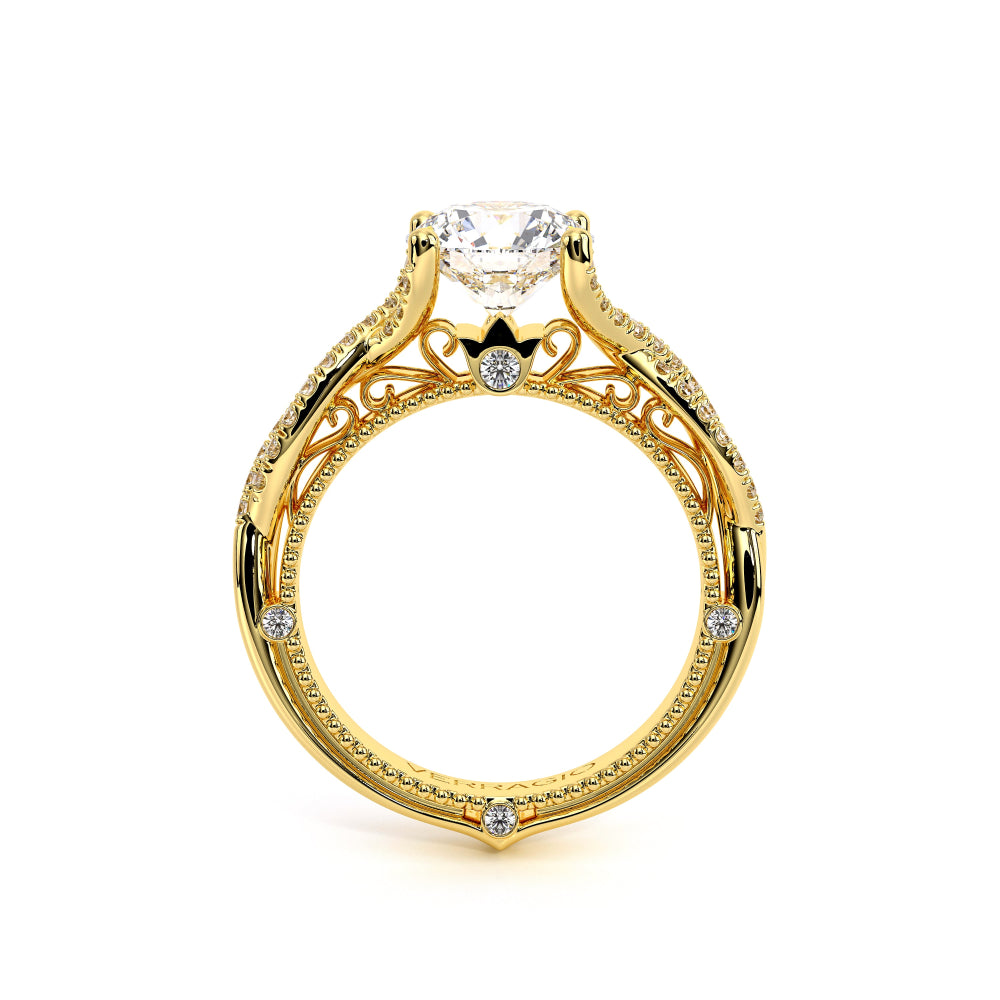 Venetian-5003r-14k Yellow Gold Round