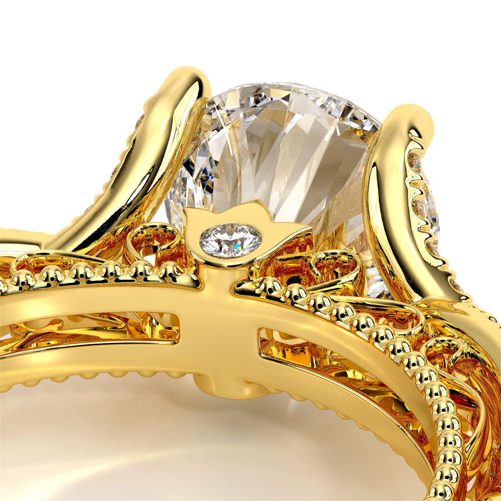 Venetian-5003r-18k Yellow Gold Round