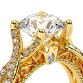 Venetian-5003r-14k Yellow Gold Round